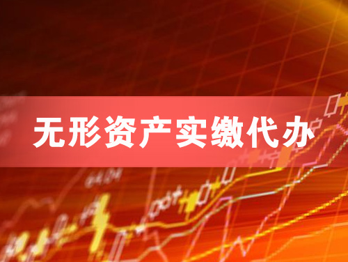 昌吉无形资产实缴资本代办